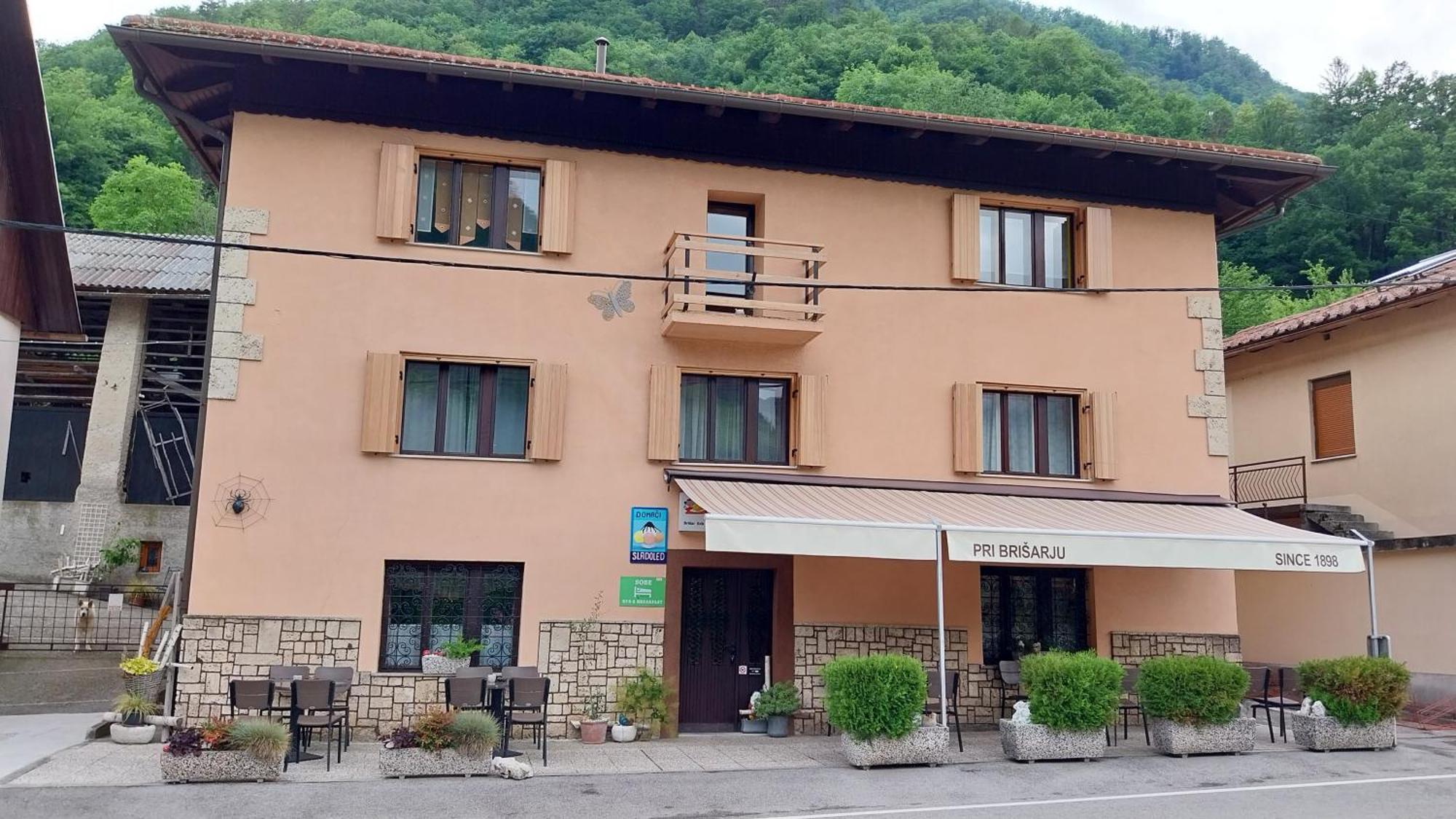 Guesthouse & Restaurant Brisar 1898 Grahovo ob Baci المظهر الخارجي الصورة